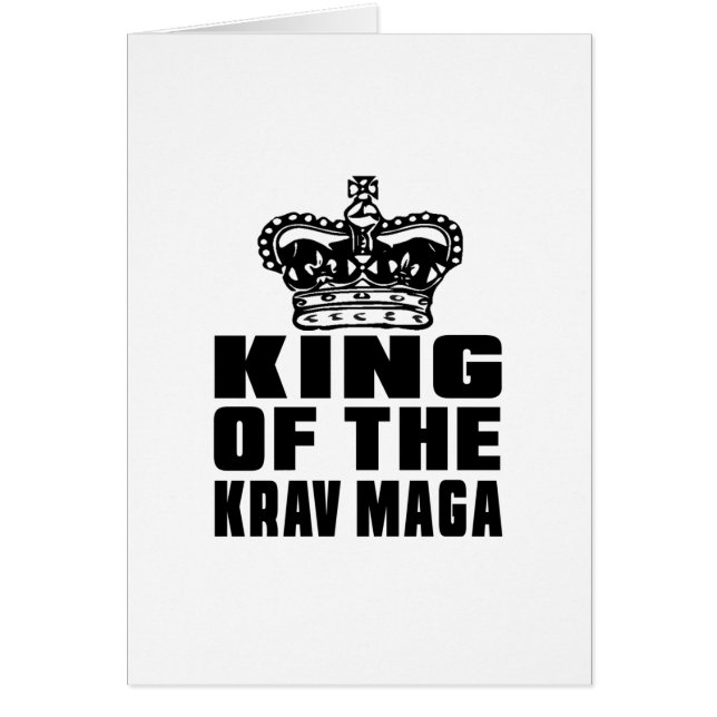 KING OF THE KRAV MAGA (Front)