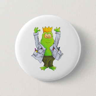 King of the Lab 6 Cm Round Badge