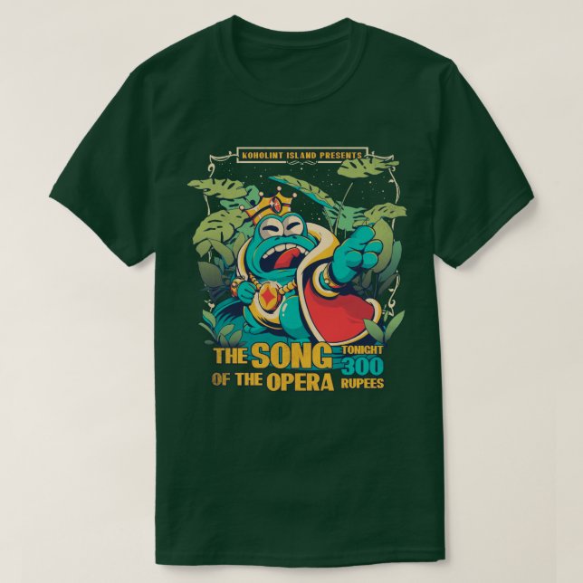 King of the opera  T-Shirt (Design Front)