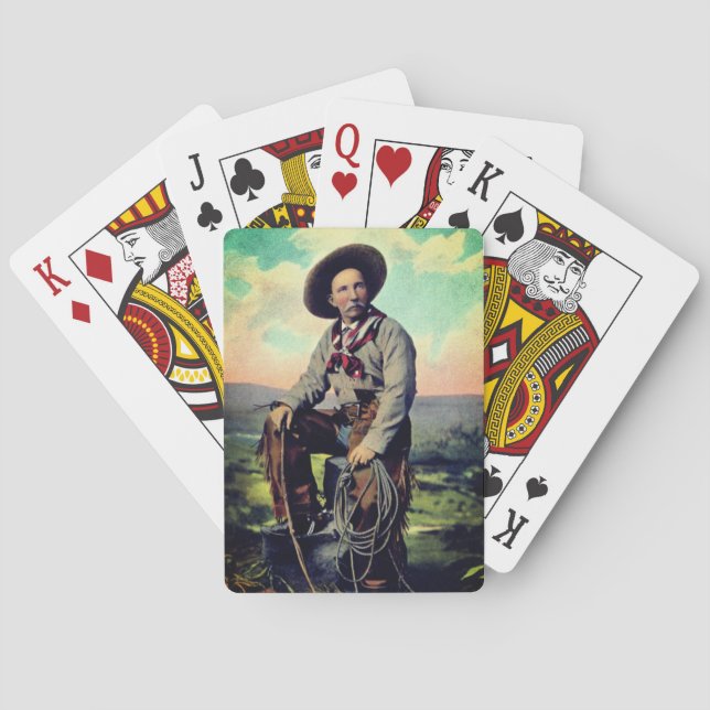 King of the Plains (c. 1907) Playing Cards (Back)
