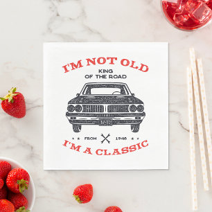 King Of The Road From 1948 Napkin