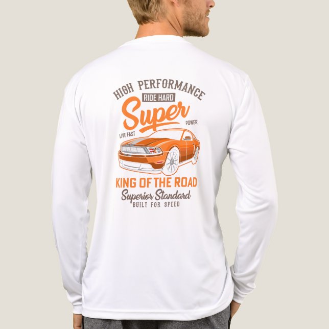 King of the Road High Performance  Tri-Blend Shirt (Back)