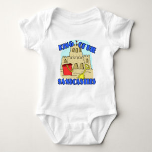 King Of The Sandcastles Baby Bodysuit