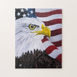 King of the Skies Painting by Alfred Fox Jigsaw Puzzle