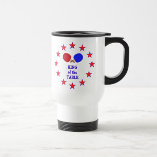 King of the Table Ping Pong Travel Mug