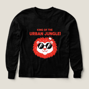 King of the Urban Jungle Cute Lion Wearing Sunglas