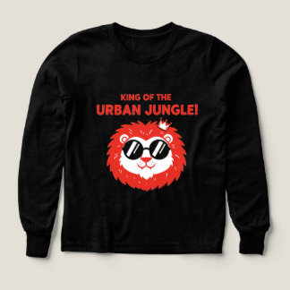 King of the Urban Jungle Cute Lion Wearing Sunglas
