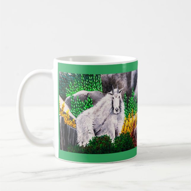 King of the White Goats Coffee Mug (Left)