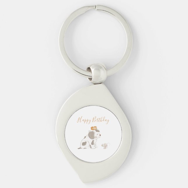 King of treats key ring (Front)