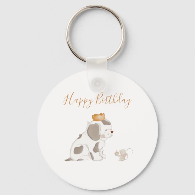 King of treats key ring (Front)