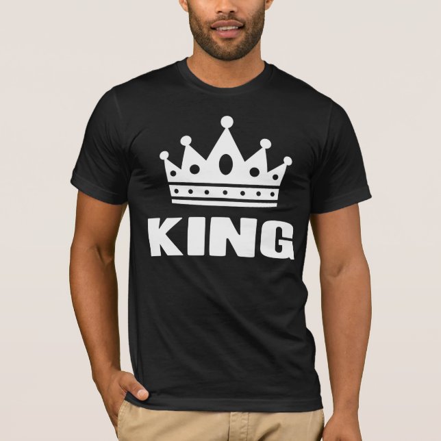 King One Colour Crown T-Shirt (Front)