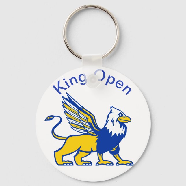 King Open Keychain (Front)