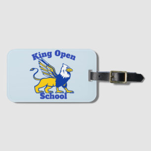 King Open Luggage Tag