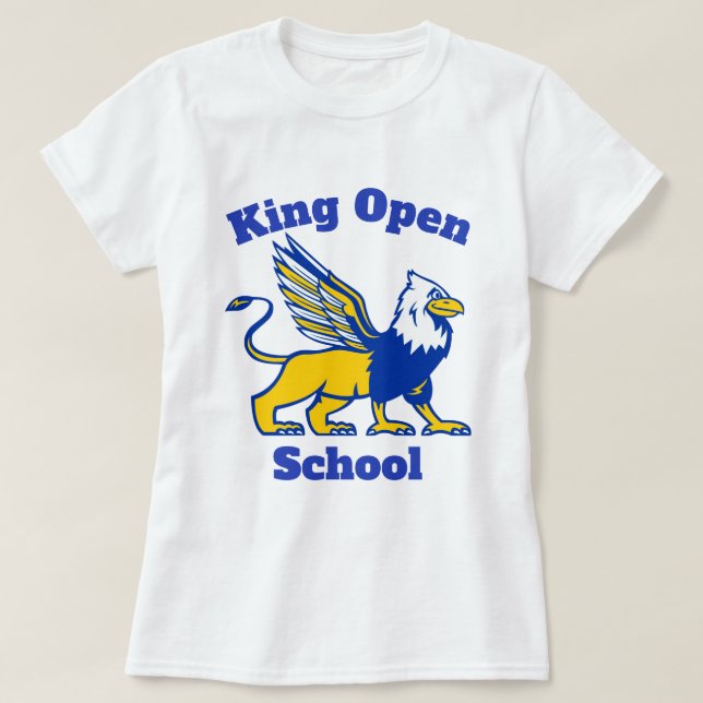 King Open T-shirt - Adult (Design Front)