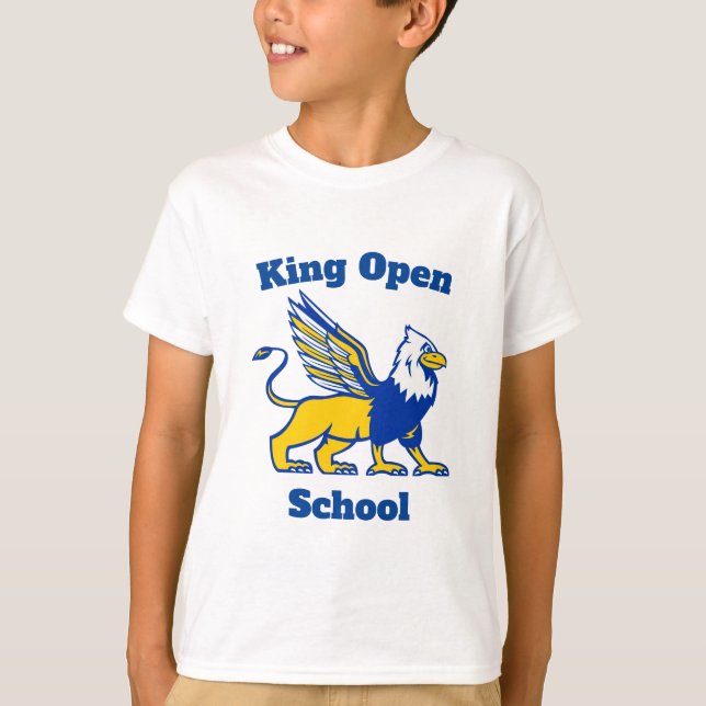 King Open T-shirt - Kids (Front)