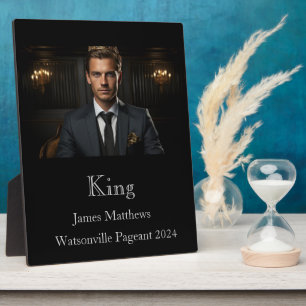 King Pageant Plaque