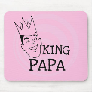 King Papa T-shirts and Gifts Mouse Pad