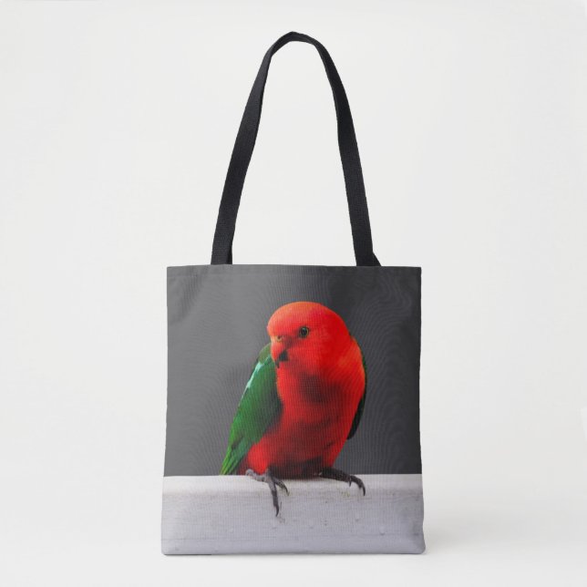King Parrot Eco-Friendly Tote Bag (Front)