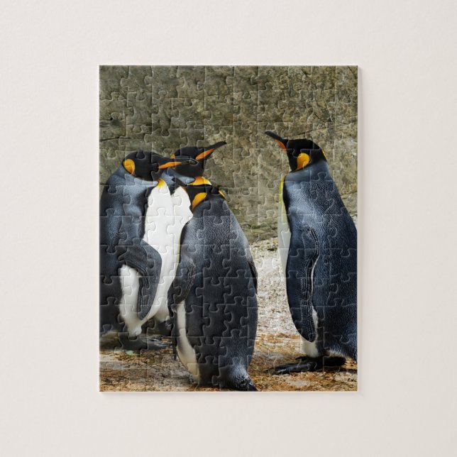 King Penguin Jigsaw Puzzle (Vertical)
