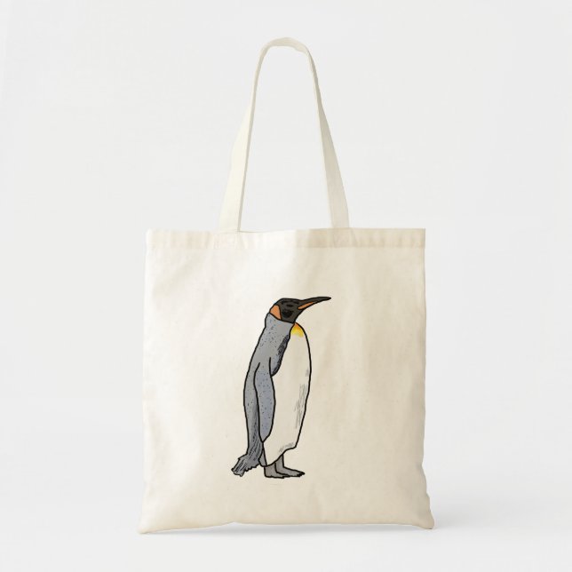 King Penguin Tote Bag (Front)