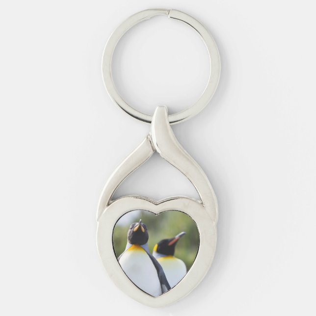 King penguins key ring (Front)
