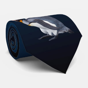 King Penguins Tie (Blue/Black)