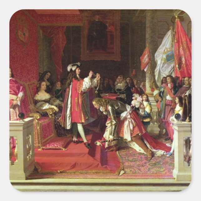 King Philip V  of Spain Square Sticker (Front)