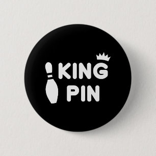 King Pin Bowling Funny Cute Couples Bowler League