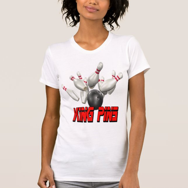King Pins Bowling T-Shirt (Front)
