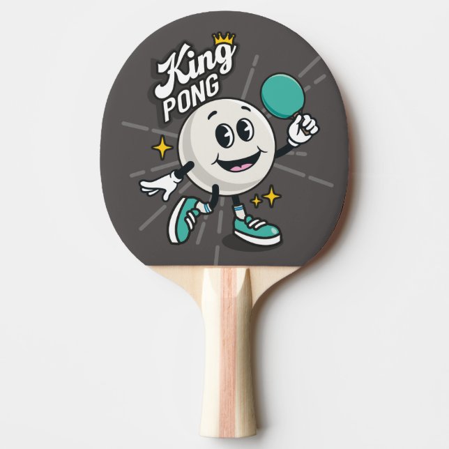King Pong table tennis Paddle (Front)