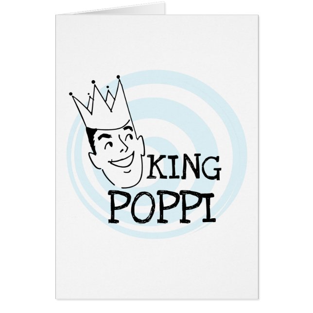 King Poppi T-shirts and Gifts (Front)