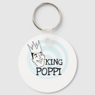 King Poppi T-shirts and Gifts Key Ring