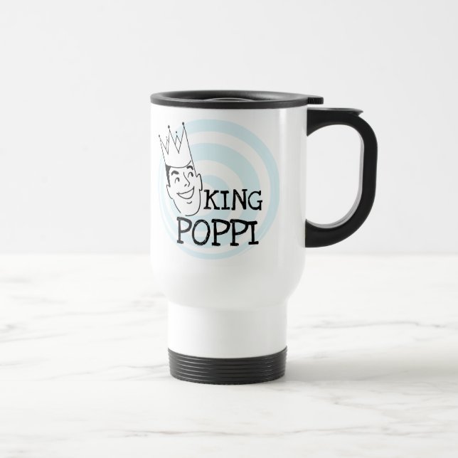 King Poppi T-shirts and Gifts Travel Mug (Right)