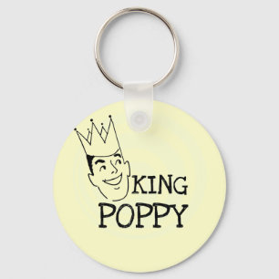 King Poppy T-shirts and Gifts Key Ring