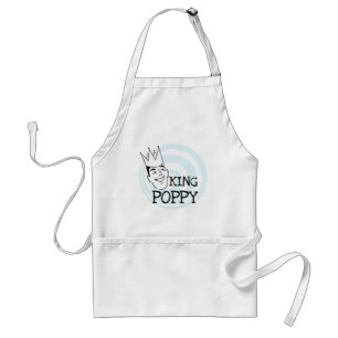 King Poppy T-shirts and Gifts Standard Apron