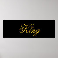 King Poster