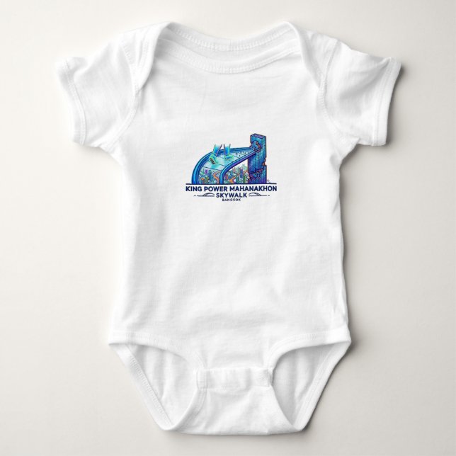 KING POWER MAHANAKHON SKYWALK BABY BODYSUIT (Front)