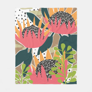 King Protea I Fleece Blanket