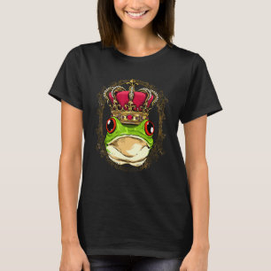 King Queen Frog Toad Princess Amphibian Animal Fro T-Shirt