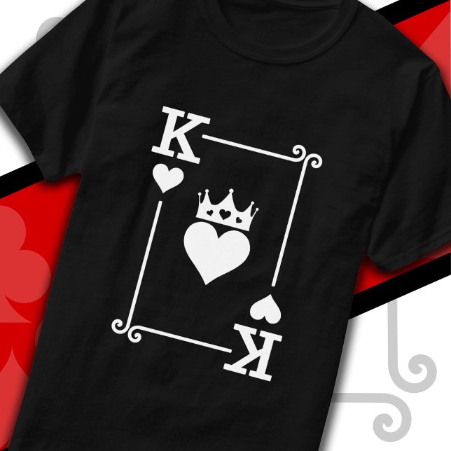 King & Queen Hearts Matching Couple King of Hearts T-Shirt (Creator Uploaded)