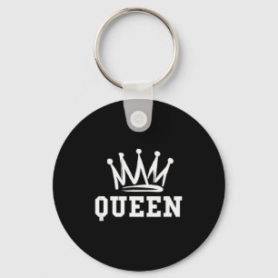 King Queen Matching Couple Wedding Saint Valentine Key Ring