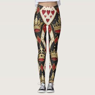 King & Queen of Hearts Leggings