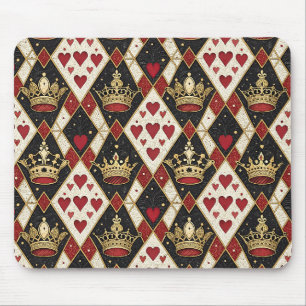 King & Queen of Hearts Mouse Pad