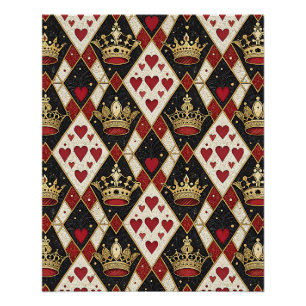 King & Queen of Hearts Poster