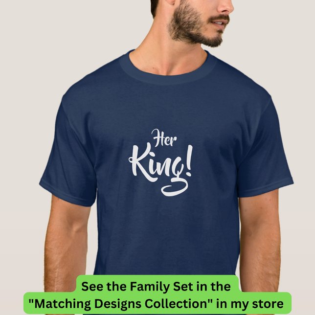 King Queen Prince Princess Matching Family T-Shirt (Creator Uploaded)