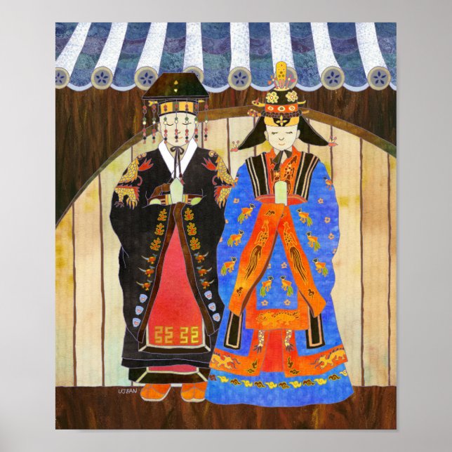 King & Queen's Wedding Poster (Front)