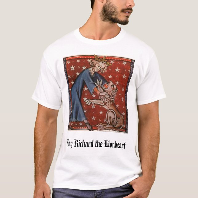King Richard the Lionheart, King Richard the Li... T-Shirt (Front)