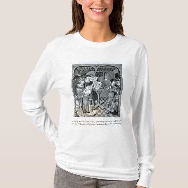 King Robert II  son of Hugh Capet T-Shirt (Front)