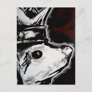 king rodent postcard