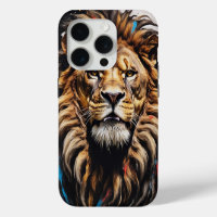 King’s Gaze Lion iPhone Case